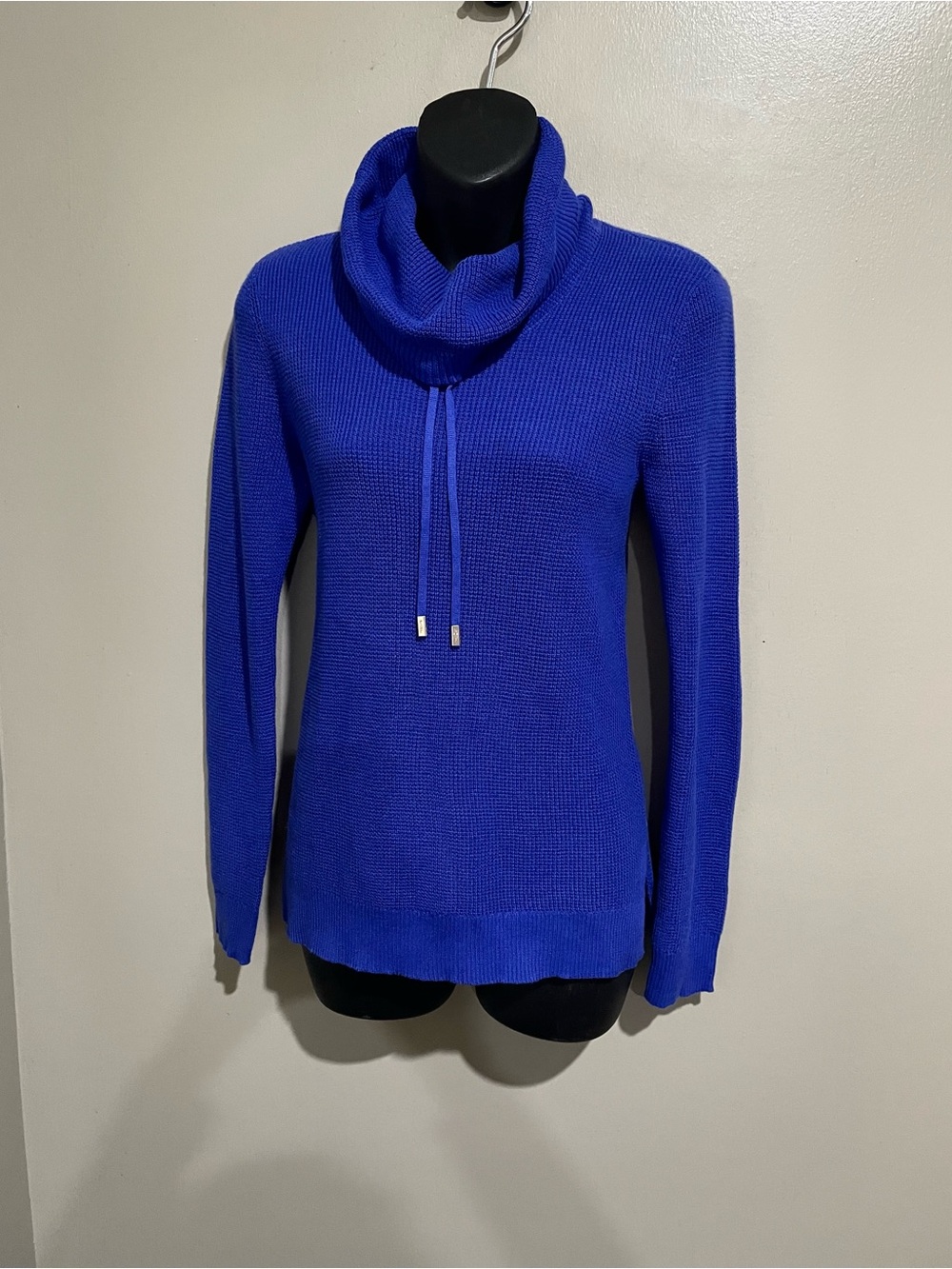 Ralph Lauren Blue Waffle Knit Too